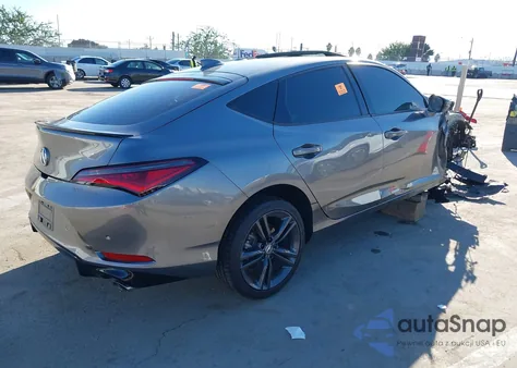 2024 Acura Integra A-Spec Technology Package из США, поврежденный, VIN 19UDE4G71RA007397